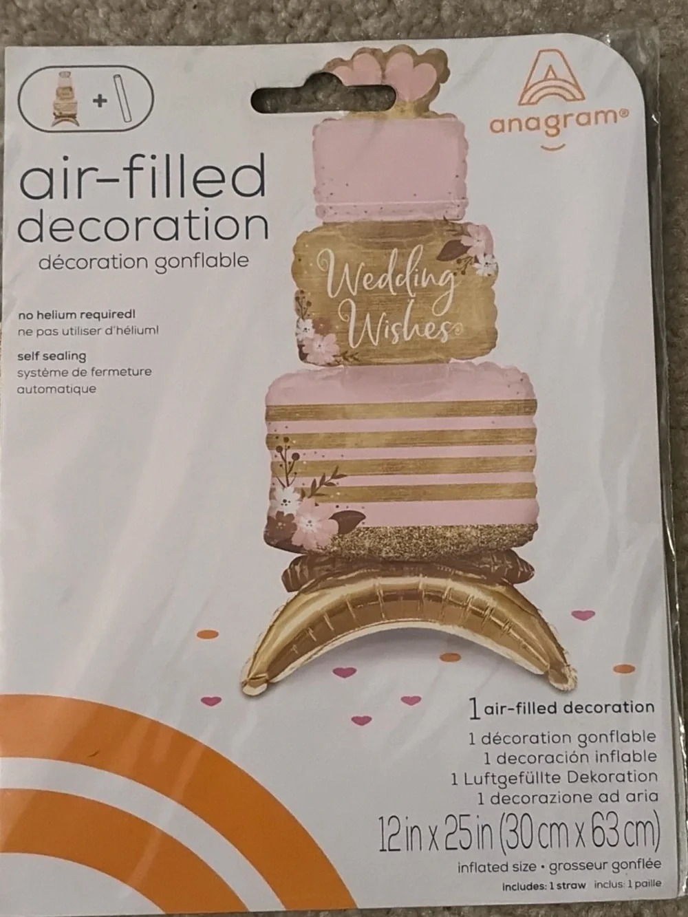 Anagram Pink & Gold 